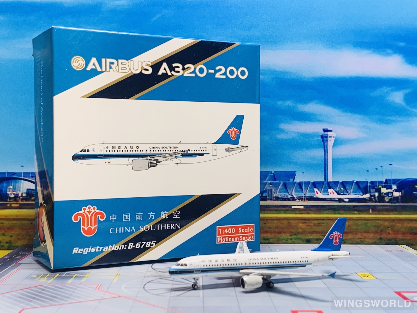Phoenix 1:400 PH11112 China Southern 中国南方航空 Airbus A320 B-6785