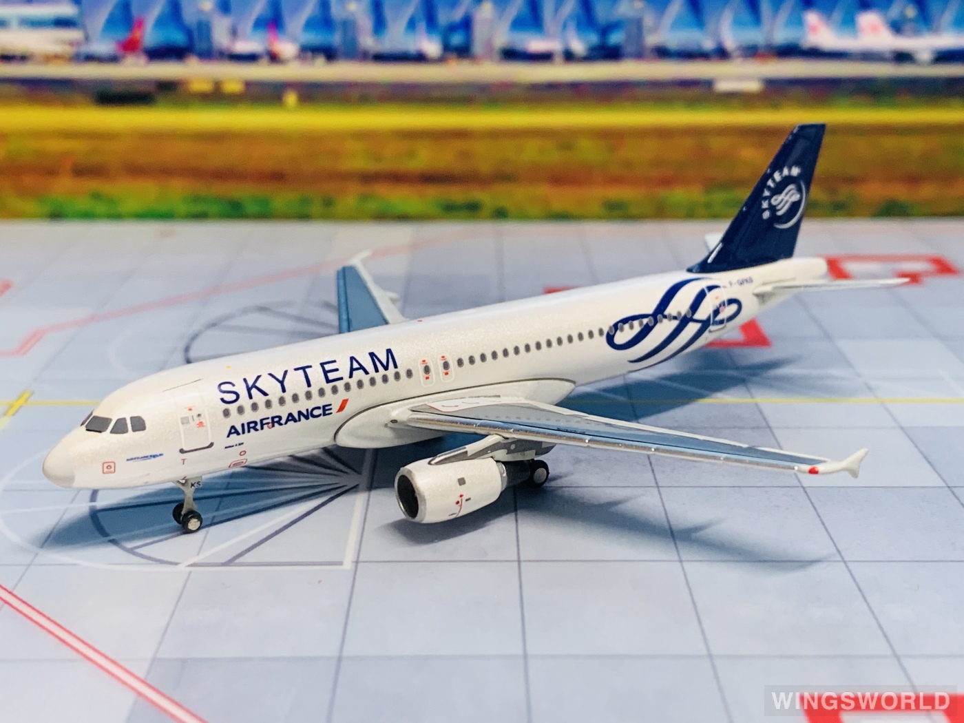JC Wings 1:400 XX4400 Air France 法国航空 Airbus A320 F-GFKS