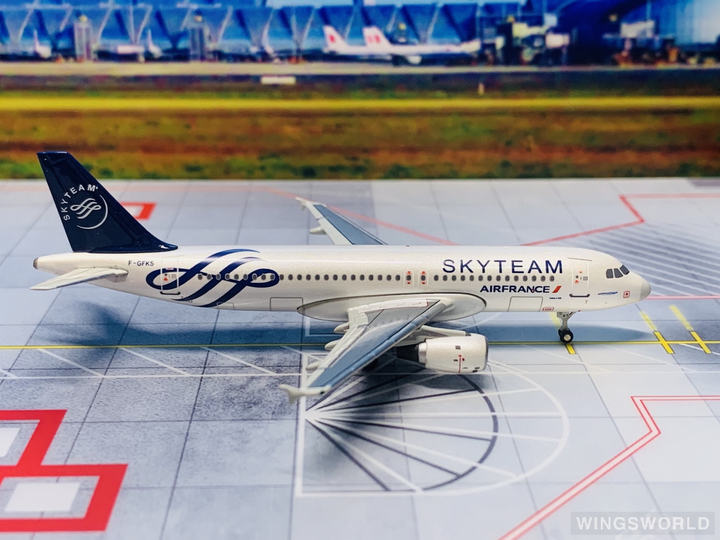 JC Wings 1:400 XX4400 Air France 法国航空 Airbus A320 F-GFKS