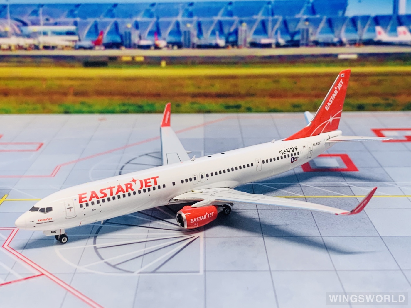 Phoenix 1:400 PH04196 Eastar Jet 易斯达航空 Boeing 737-900 HL8097