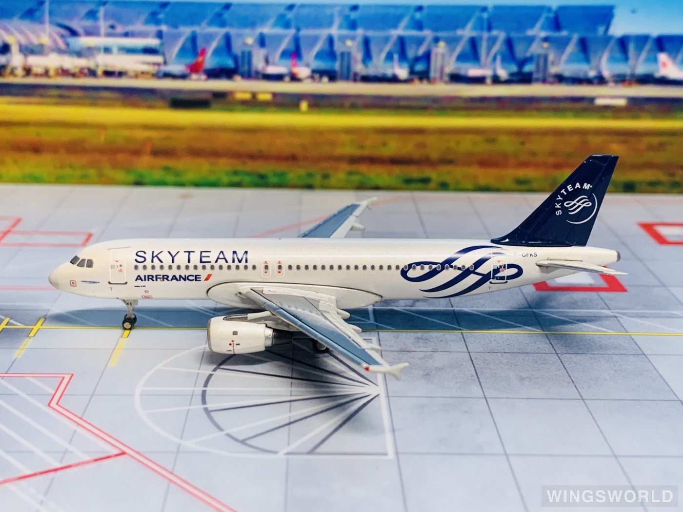 JC Wings 1:400 XX4400 Air France 法国航空 Airbus A320 F-GFKS