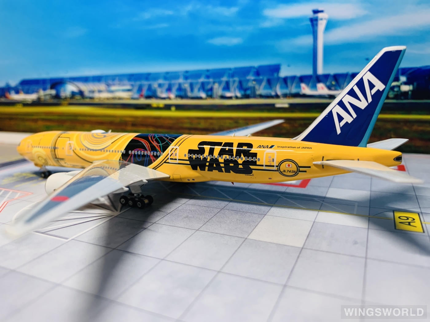 Phoenix 1:400 PH4JA743A ANA 全日空 Boeing 777-200 JA743A