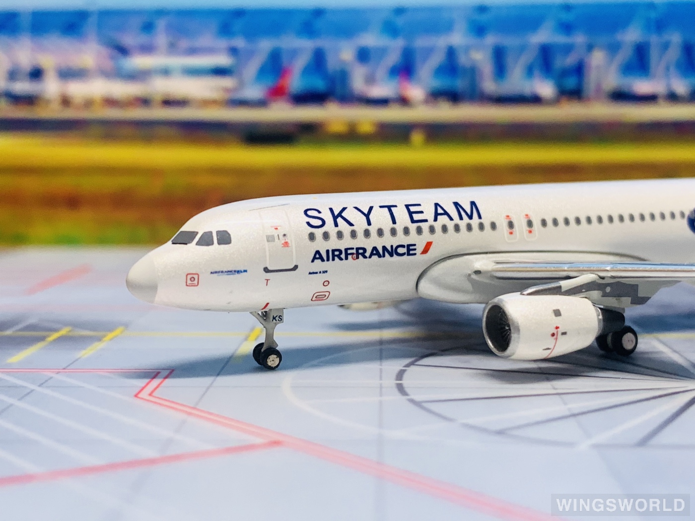 JC Wings 1:400 XX4400 Air France 法国航空 Airbus A320 F-GFKS