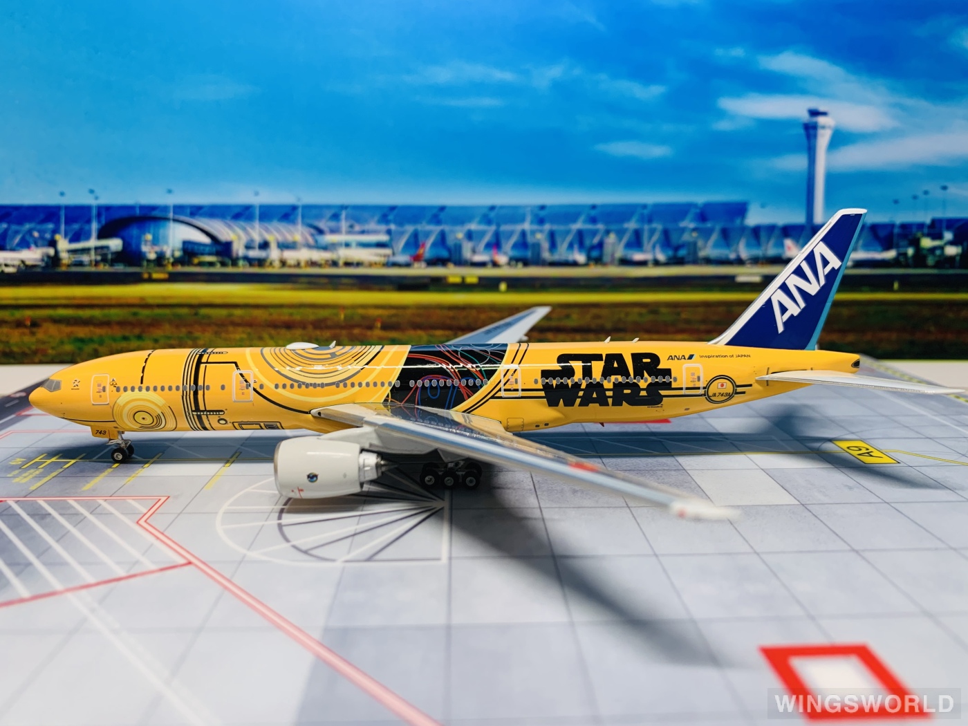 Phoenix 1:400 PH4JA743A ANA 全日空 Boeing 777-200 JA743A