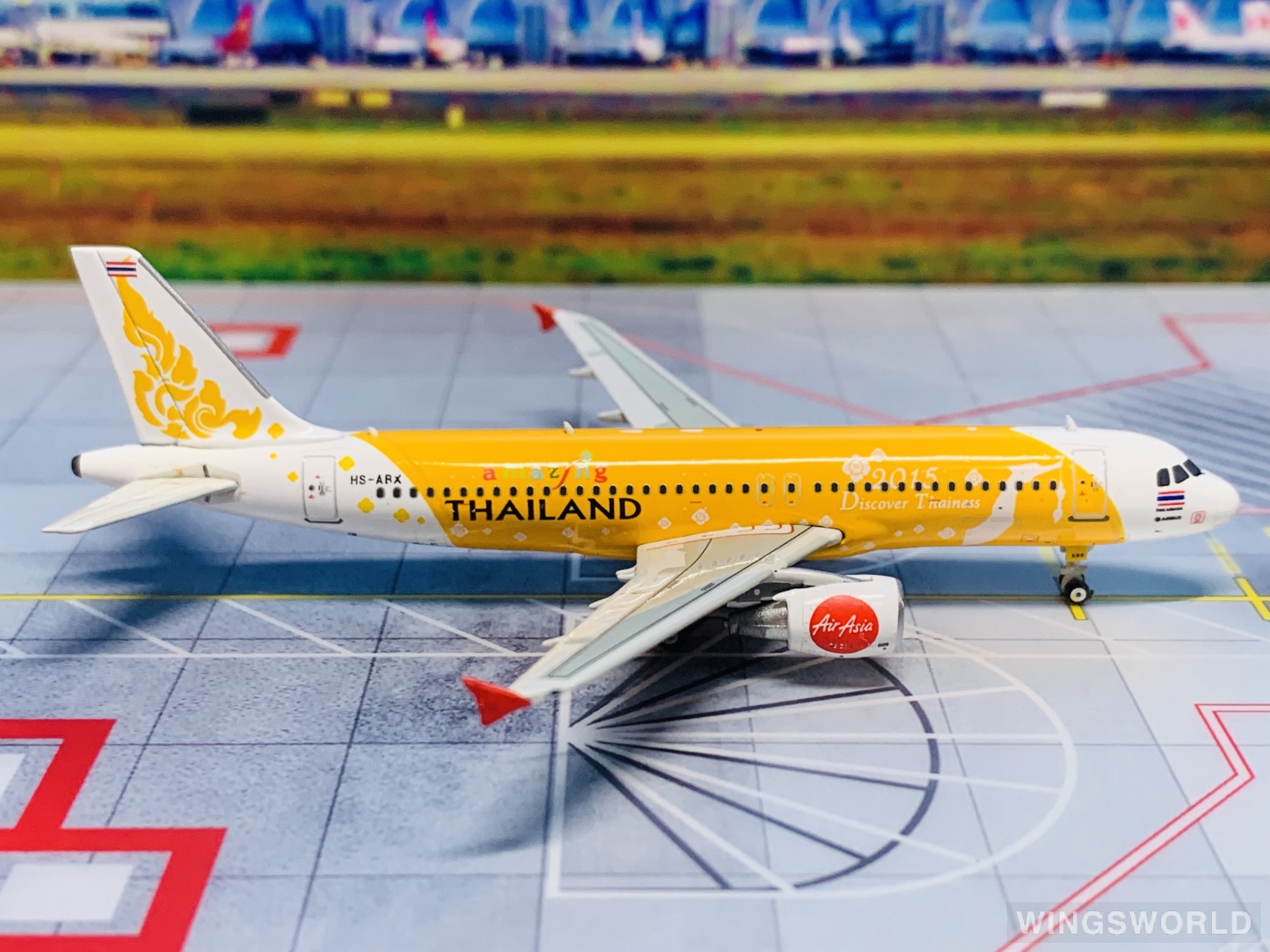 Phoenix 1:400 PH11158 AirAsia 亚洲航空 Airbus A320 HS-ABX
