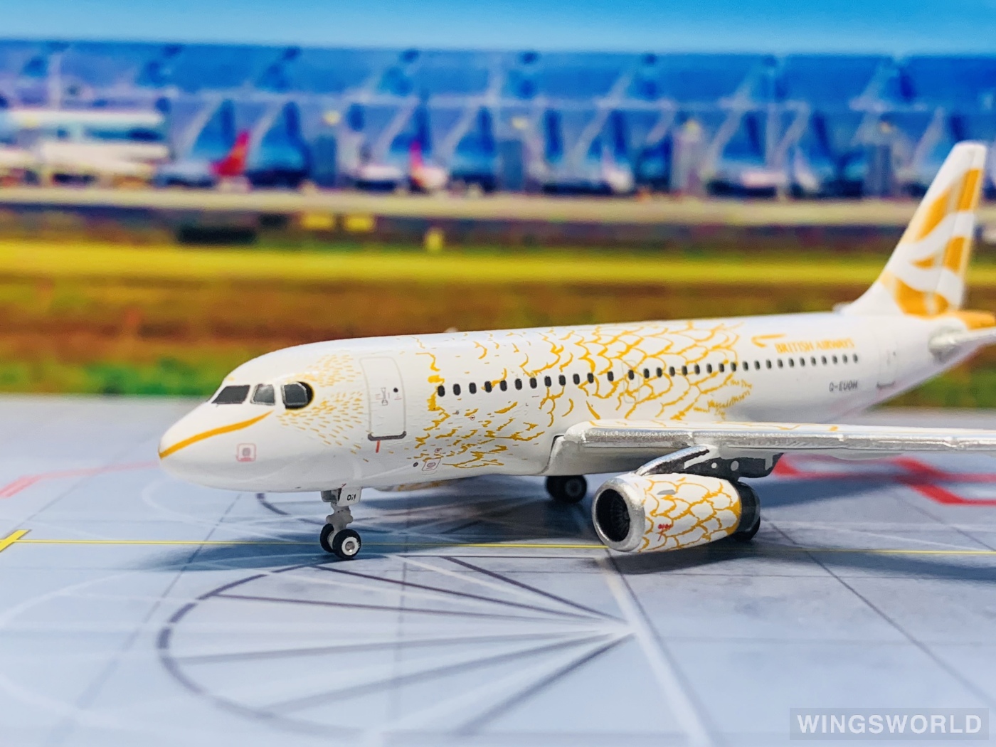 Phoenix 1:400 PH04004 British Airways 英国航空 Airbus A319 G-EUOH
