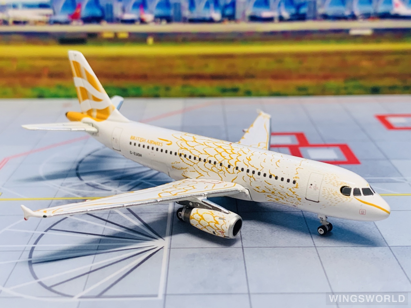 Phoenix 1:400 PH04004 British Airways 英国航空 Airbus A319 G-EUOH
