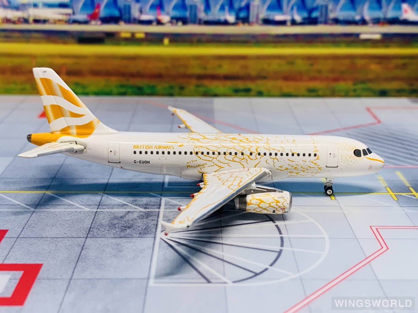 Phoenix 1:400 PH04004 British Airways 英国航空 Airbus A319 G-EUOH