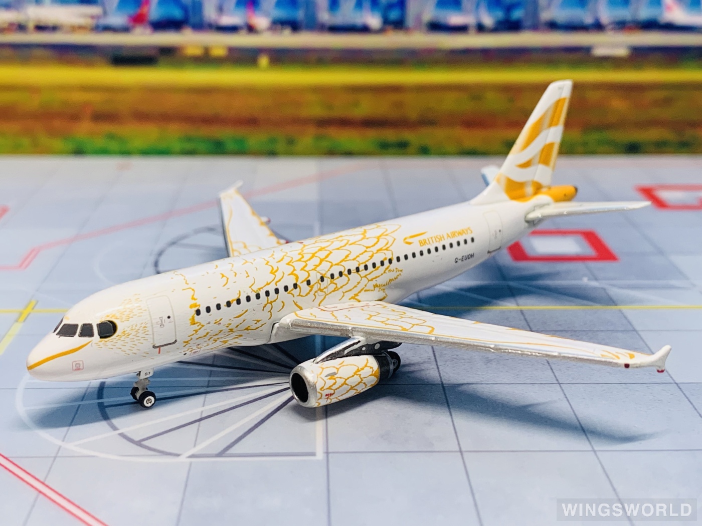 Phoenix 1:400 PH04004 British Airways 英国航空 Airbus A319 G-EUOH