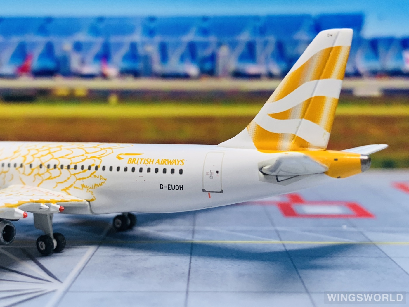 Phoenix 1:400 PH04004 British Airways 英国航空 Airbus A319 G-EUOH