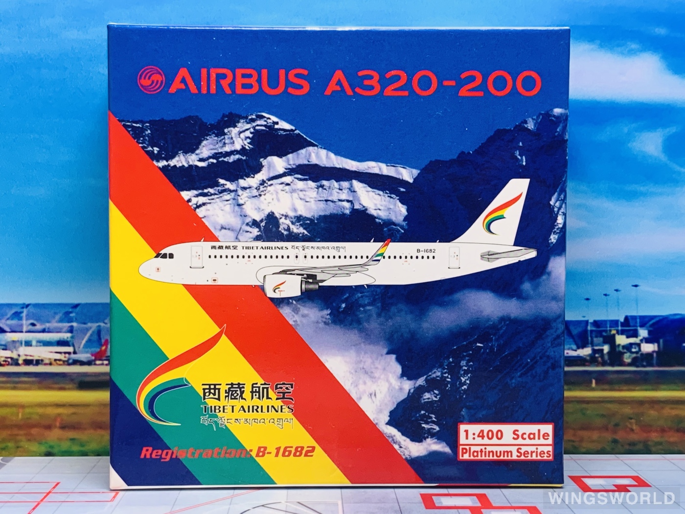 Phoenix 1:400 PH11228 Tibet Airlines 西藏航空 Airbus A320 B-1682