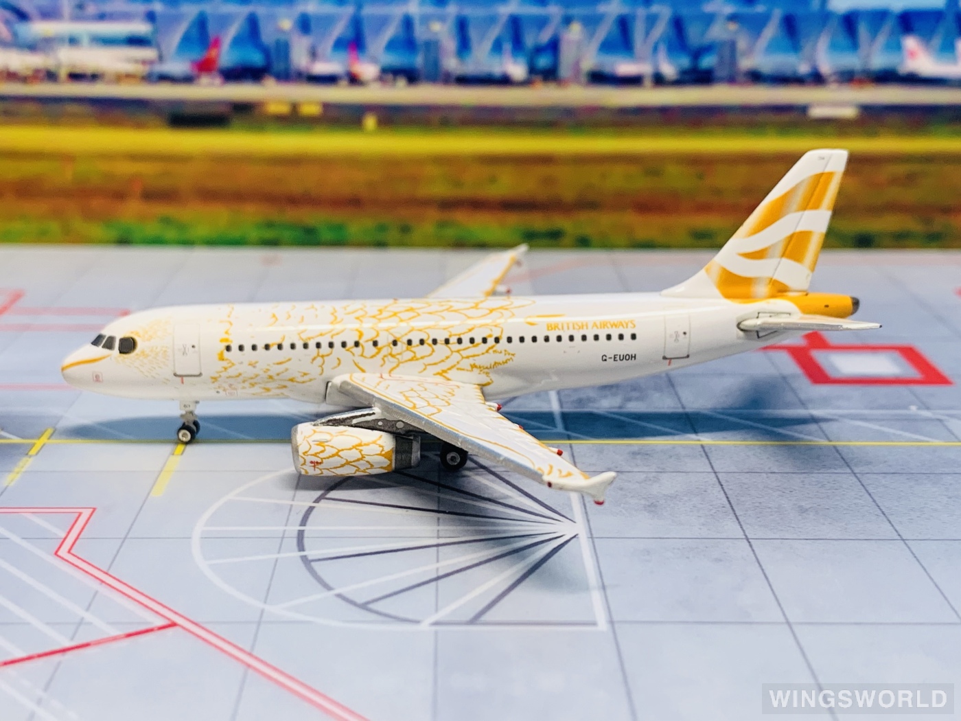Phoenix 1:400 PH04004 British Airways 英国航空 Airbus A319 G-EUOH