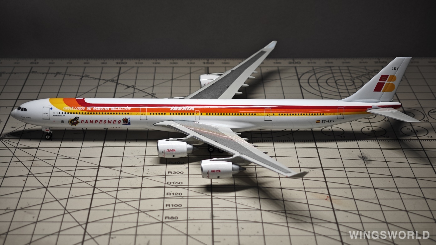 Phoenix 1:400 PH10443 Iberia 西班牙国家航空 Airbus A340-600 EC-LEV