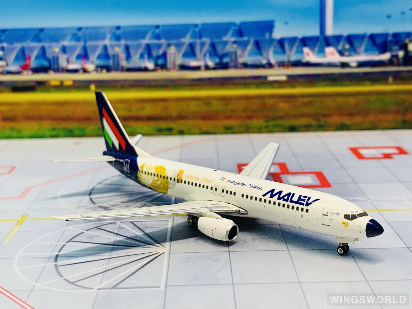 Phoenix 1:400 PH10731 Malév 匈牙利航空 Boeing 737-800 HA-LOK