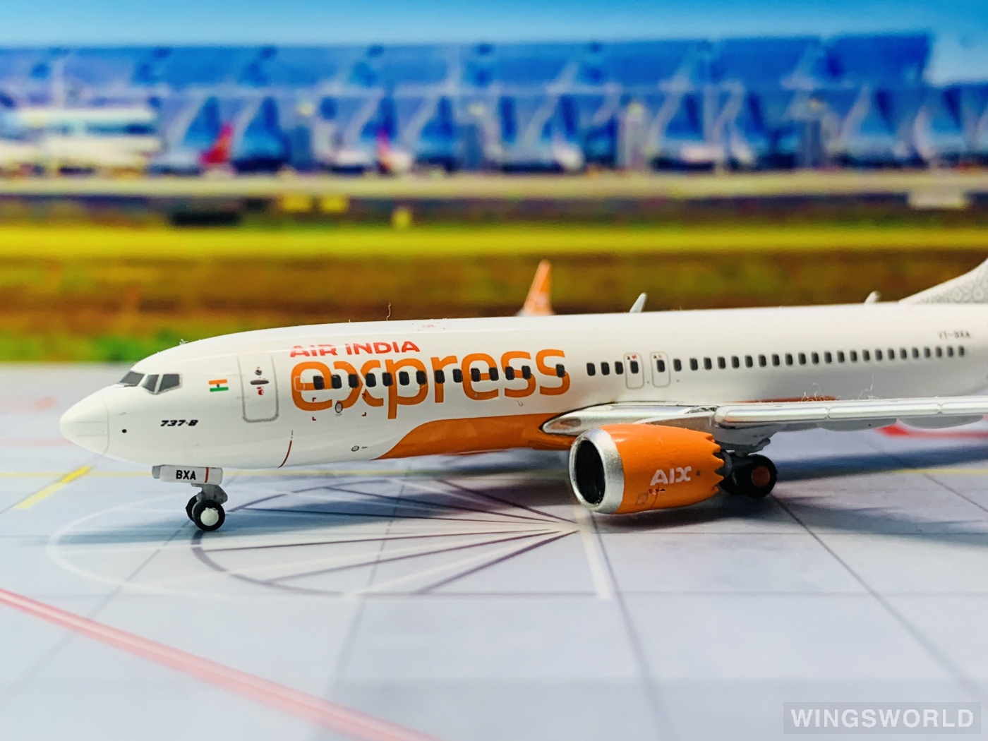 Geminijets 1:400 GJAXB2260 Air India 印度航空 Boeing 737 MAX 8 VT-BXA