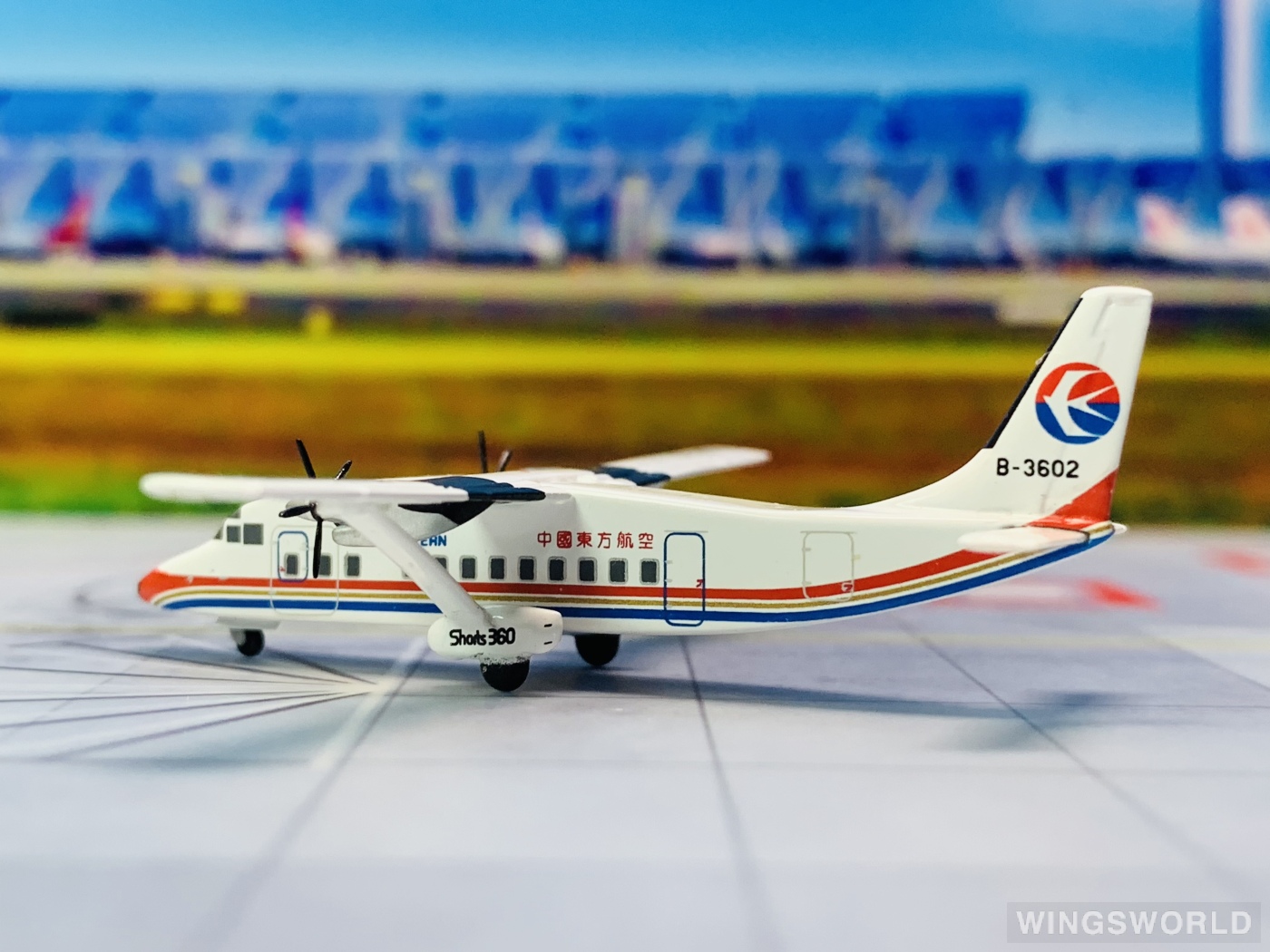 YU MODEL 1:400 YU36001 China Eastern 中国东方航空 Short 360 B-3602