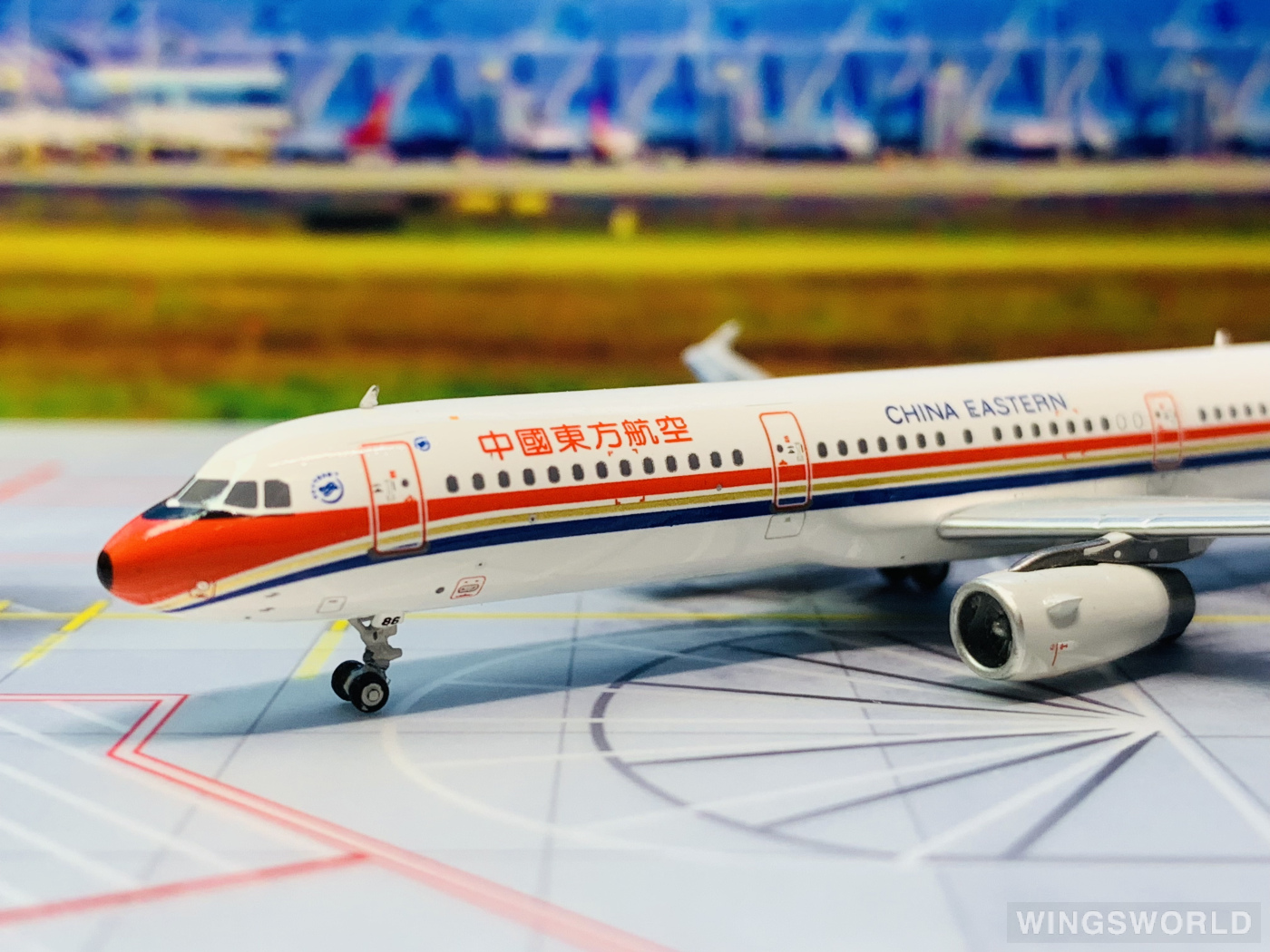 HYJLwings 1:400 HYJL81015 China Eastern 中国东方航空 Airbus A321 B-6886
