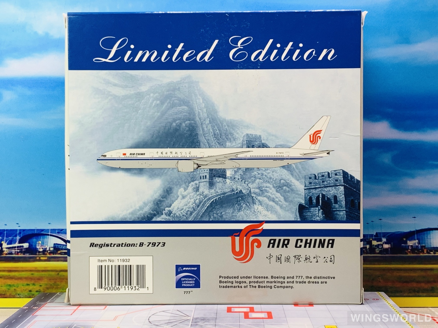 Phoenix 1:400 PH11932 Air China 中国国际航空 Boeing 777-300ER B-7973