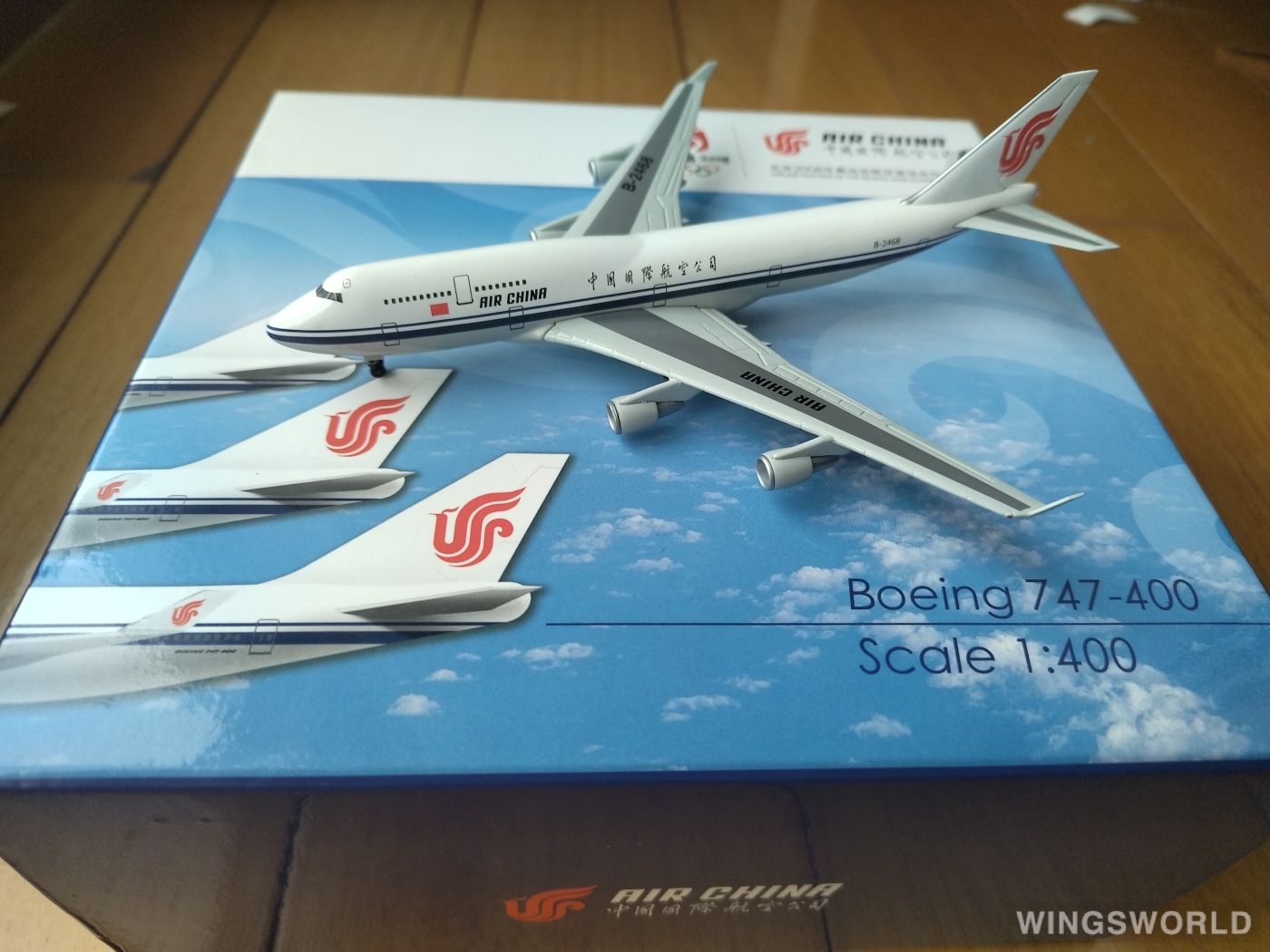Aero Le Plane 1:400 ALPB2468 Air China 中国国际航空 Boeing 747-400 B-2468