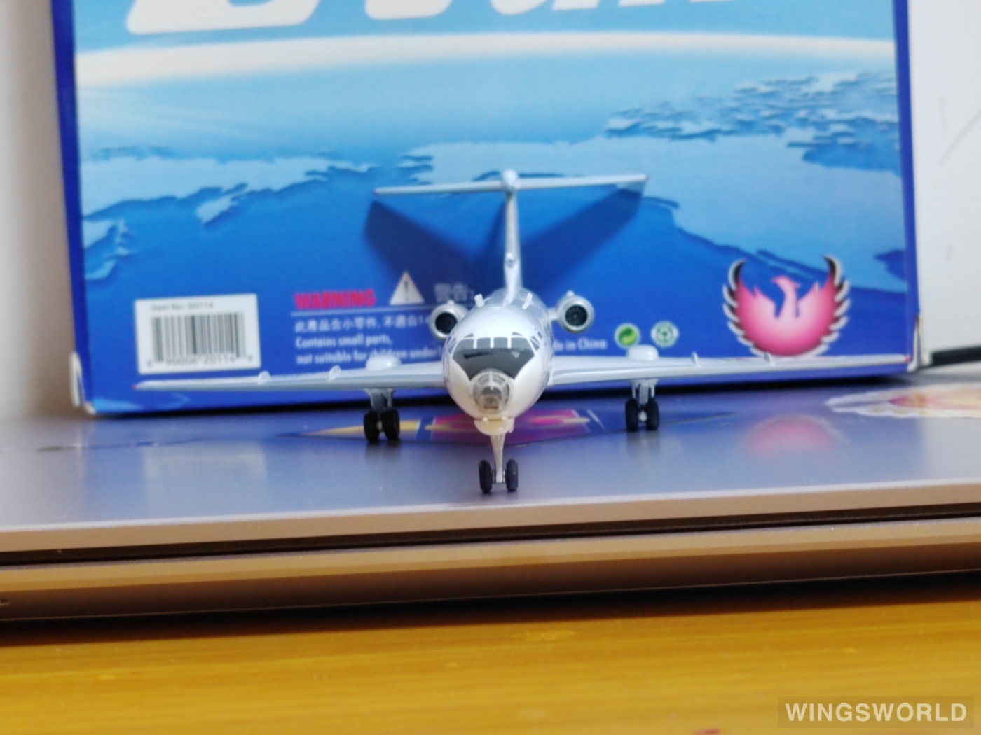 Phoenix 1:200 PH20114 UTair 乌塔航空 Tupolev TU-134 RA-65127