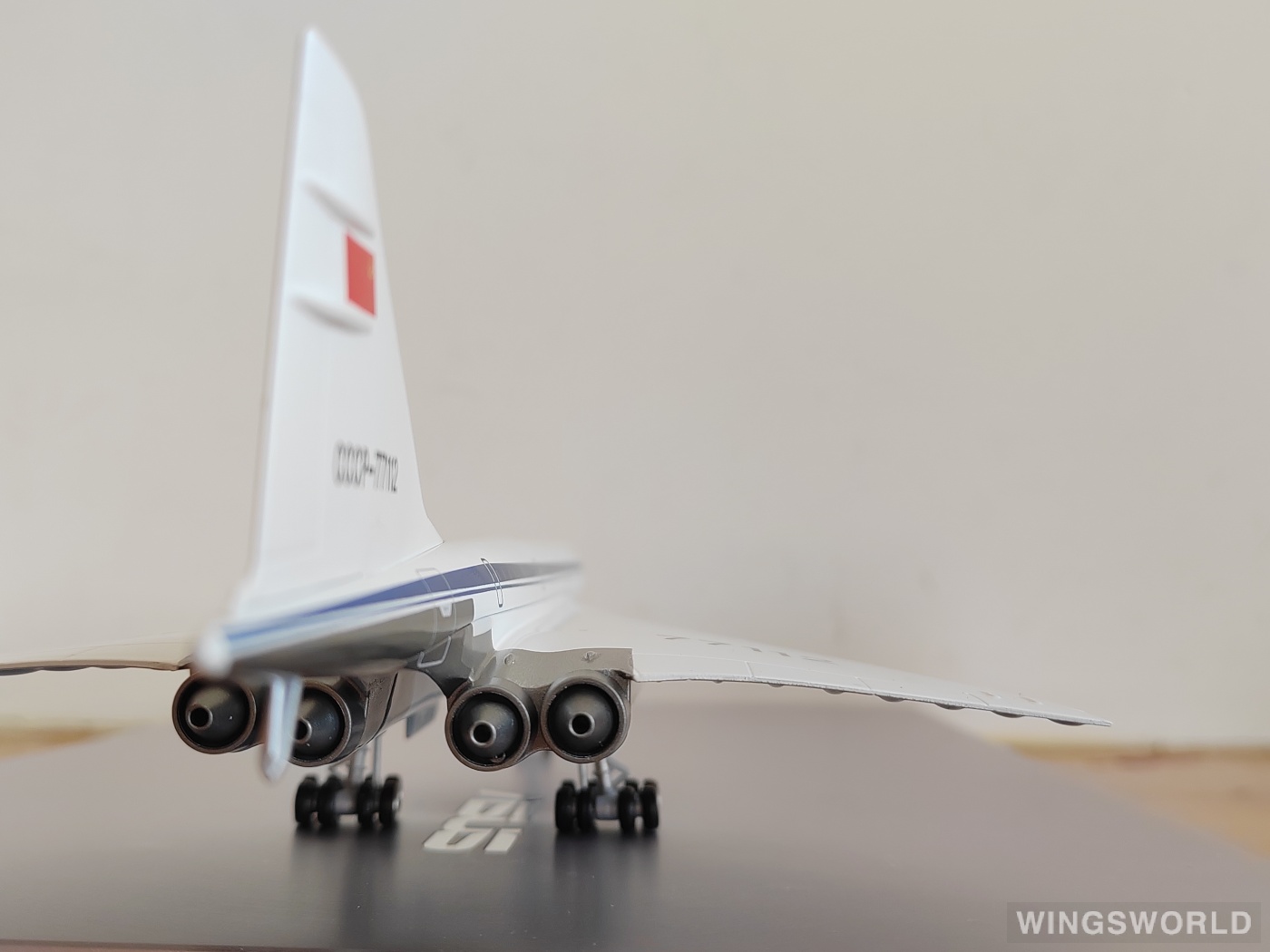 Herpa 1:200 Tupolev TU-144 Aeroflot 俄罗斯航空556323 CCCP-77112 的