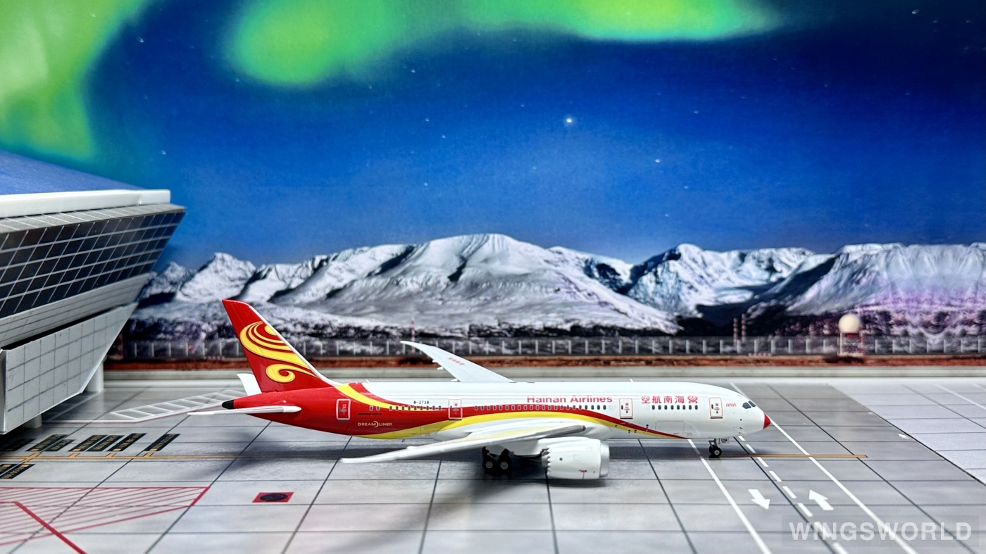 NGmodels 1:400 NG59003 Hainan Airlines 海南航空 Boeing 787-8 B-2738