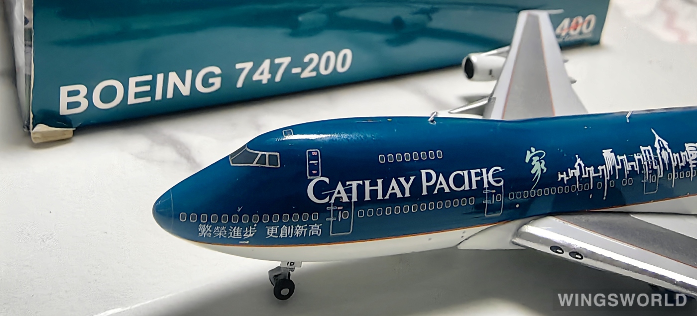 JC Wings 1:400 Boeing 747-200 Cathay Pacific 国泰航空BB4