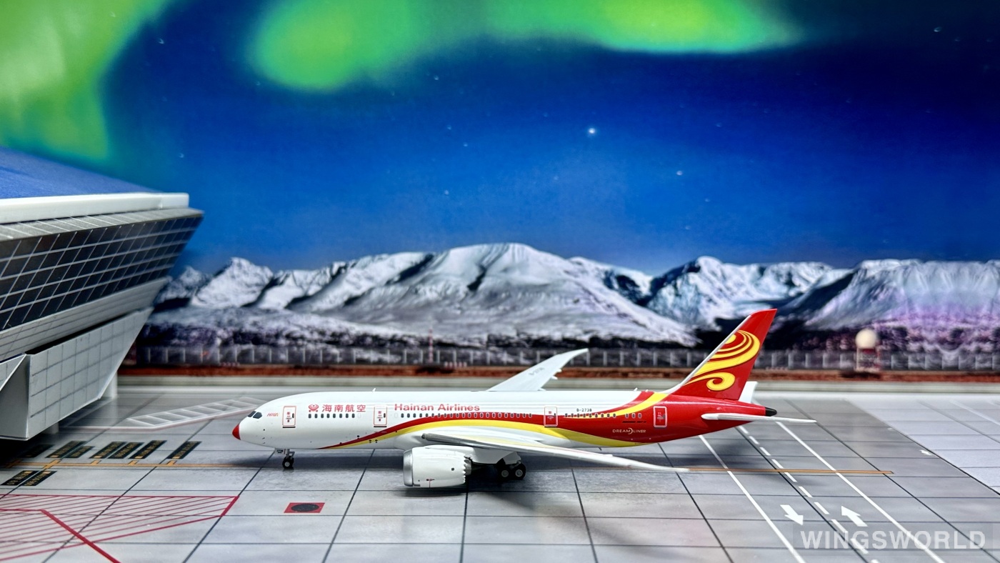 NGmodels 1:400 NG59003 Hainan Airlines 海南航空 Boeing 787-8 B-2738