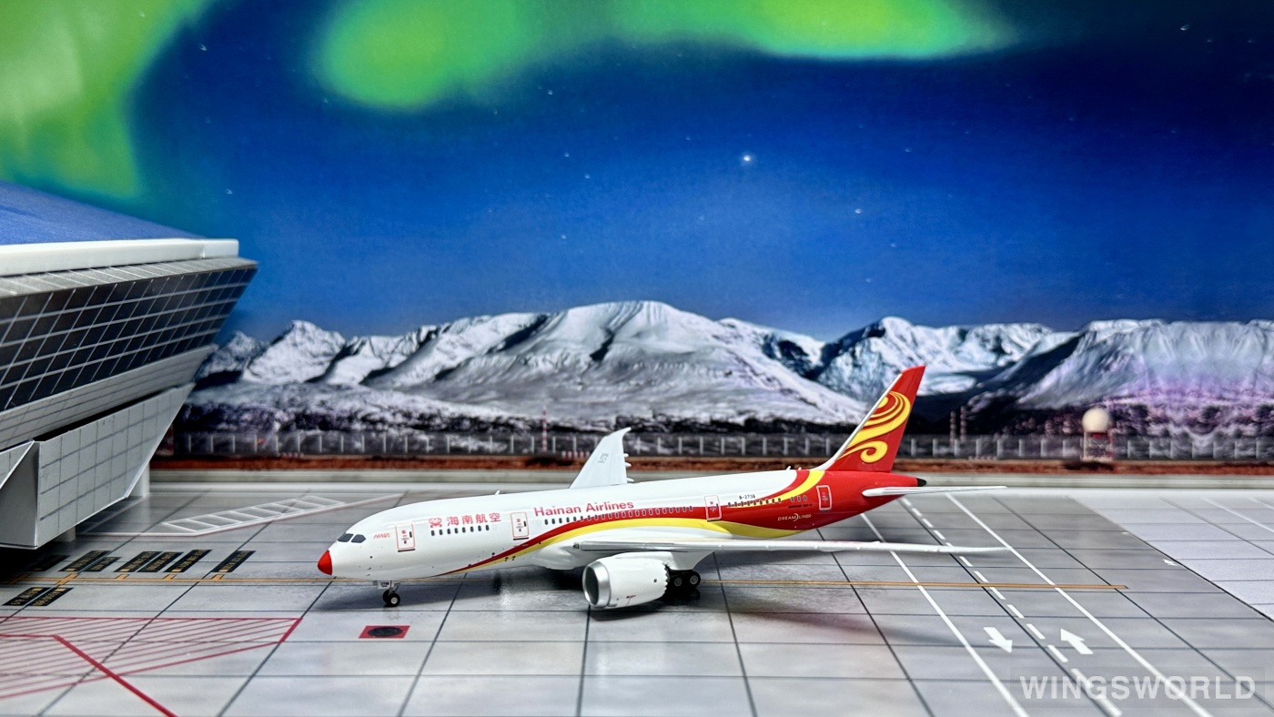 NGmodels 1:400 NG59003 Hainan Airlines 海南航空 Boeing 787-8 B-2738