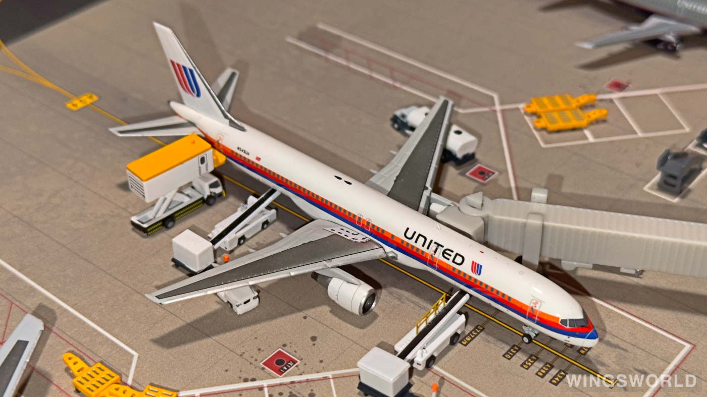 NGmodels 1:400 NG53011 United Airlines 美国联合航空 Boeing 757-200 N545UA