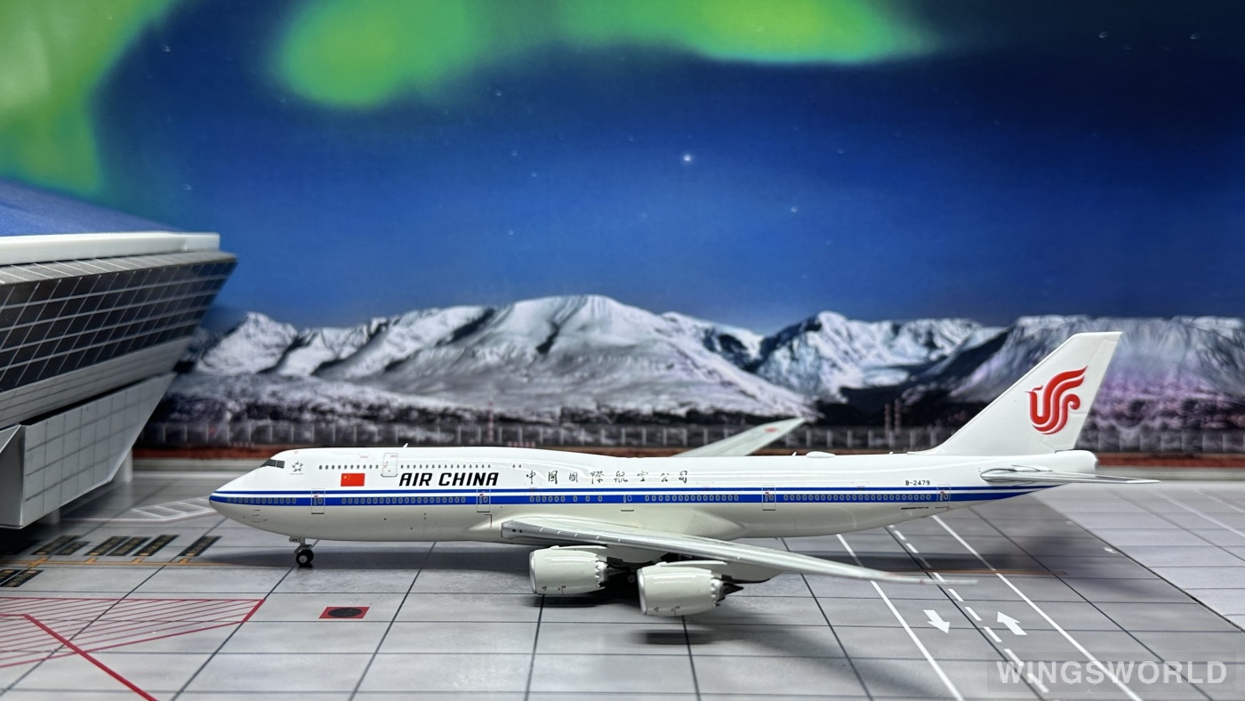 NGmodels 1:400 NG78017 Air China 中国国际航空 Boeing 747-8i B-2479