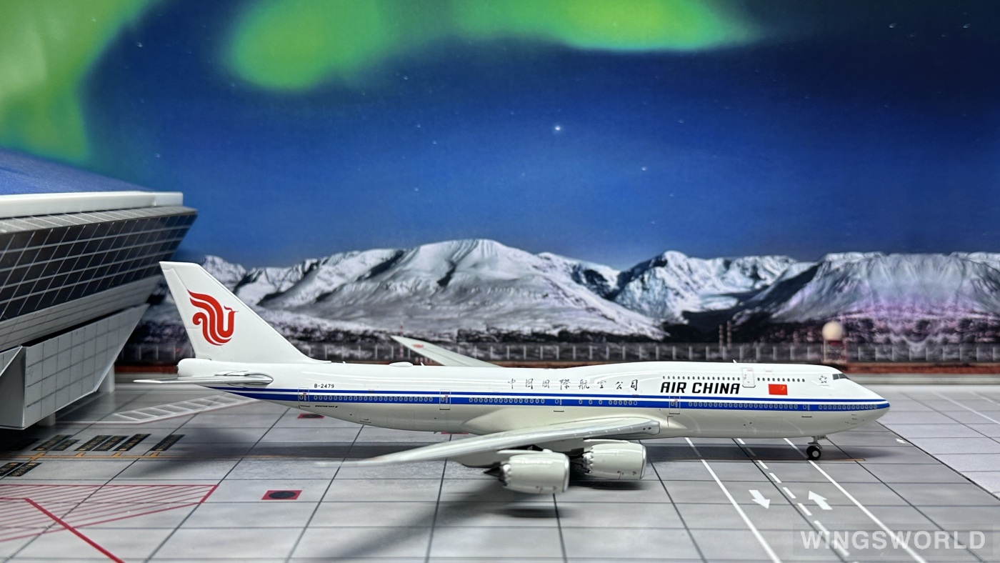 NGmodels 1:400 NG78017 Air China 中国国际航空 Boeing 747-8i B-2479