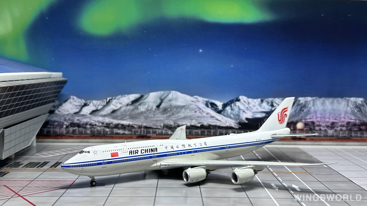 NGmodels 1:400 NG78017 Air China 中国国际航空 Boeing 747-8i B-2479