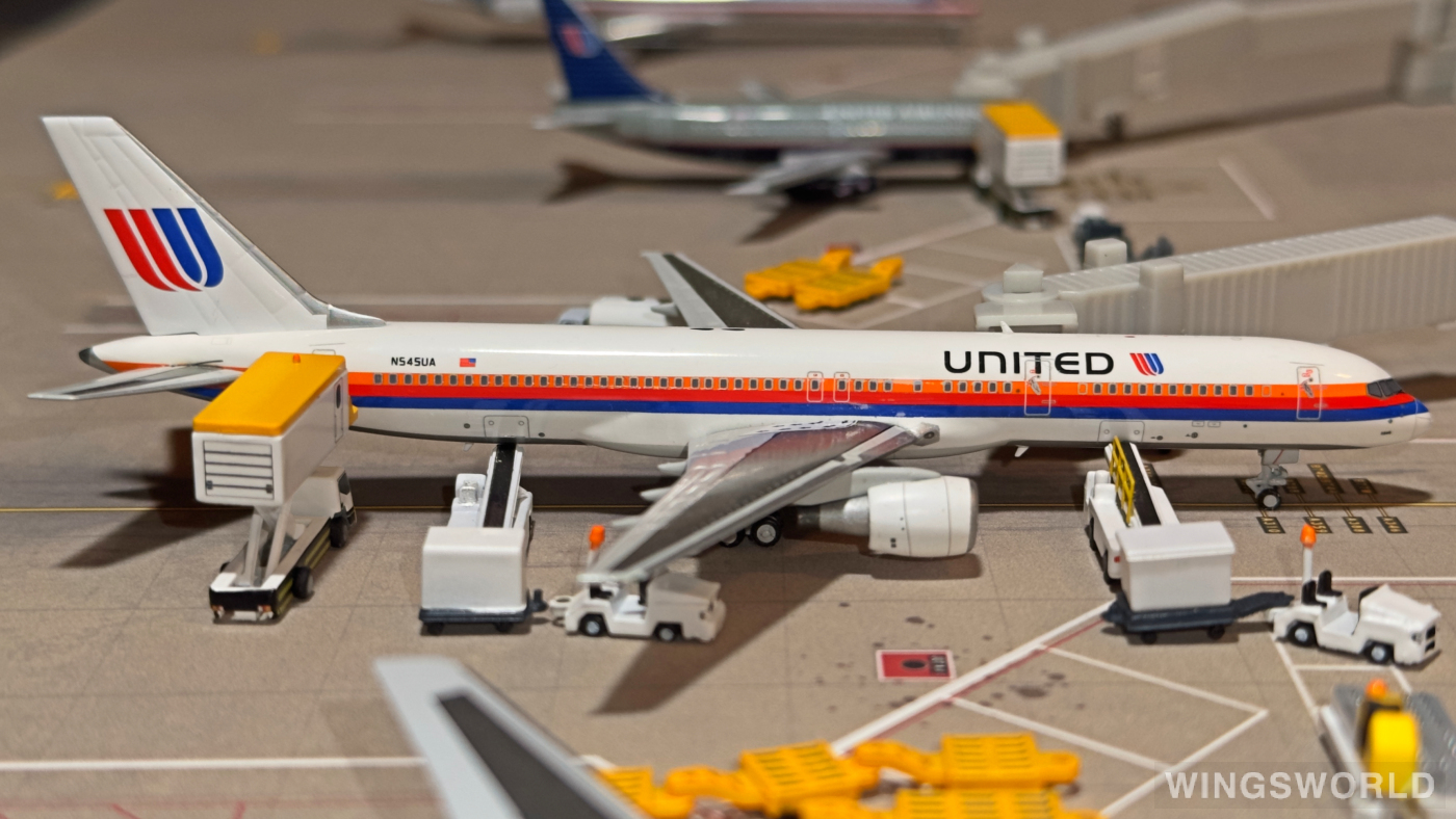 NGmodels 1:400 NG53011 United Airlines 美国联合航空 Boeing 757-200 N545UA