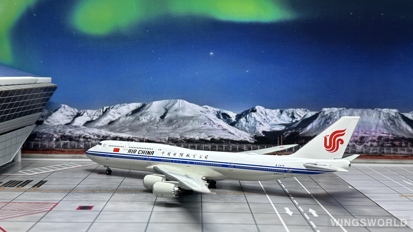 NGmodels 1:400 NG78017 Air China 中国国际航空 Boeing 747-8i B-2479