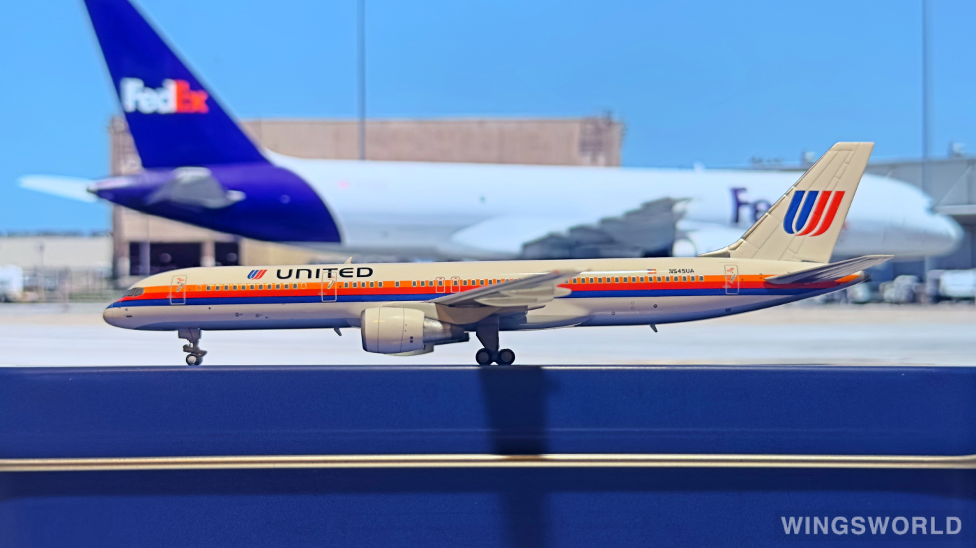 NGmodels 1:400 NG53011 United Airlines 美国联合航空 Boeing 757-200 N545UA