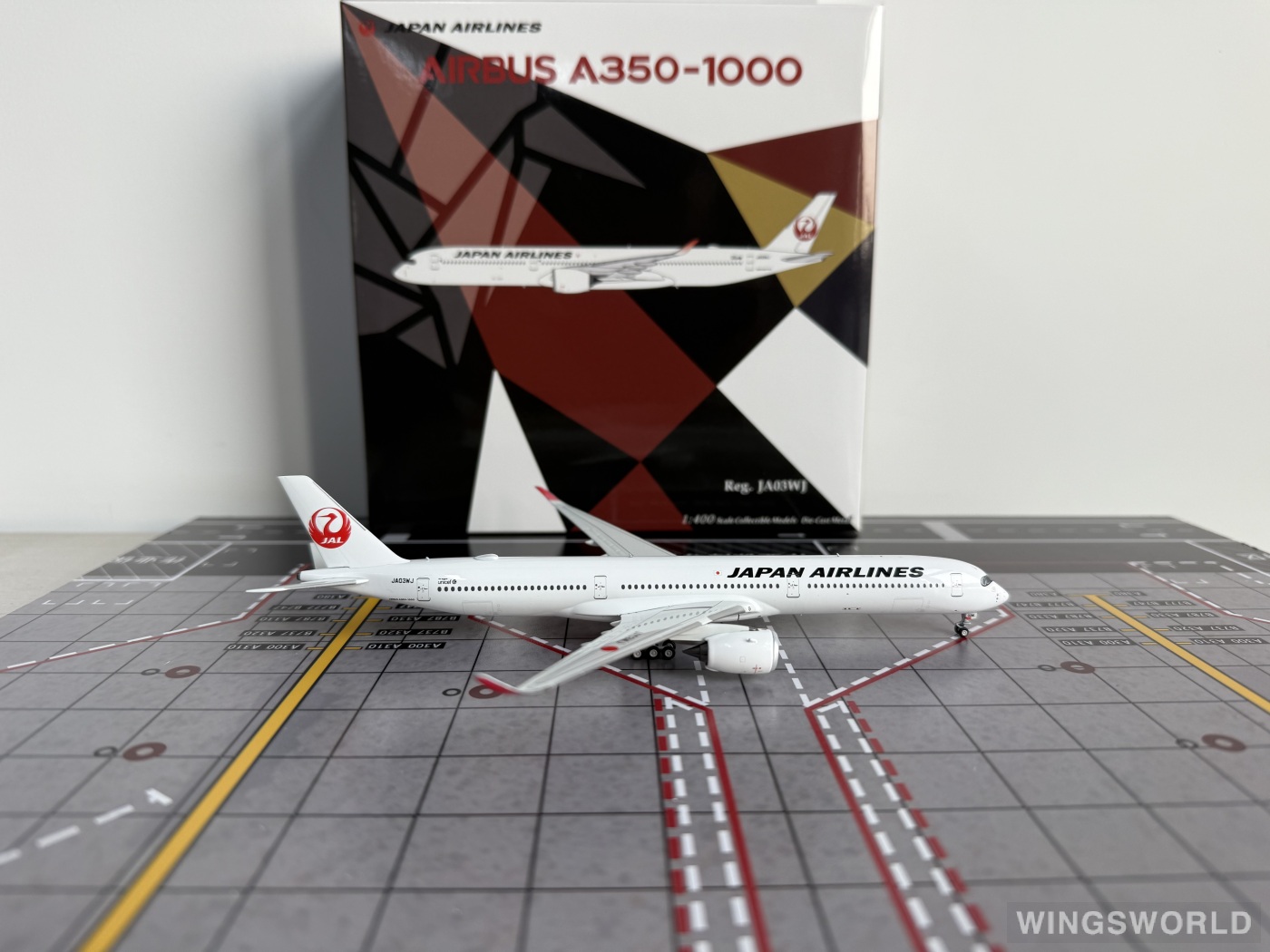 NGmodels 1:400 Airbus A350-1000 Japan Airlines 日本航空NG57015