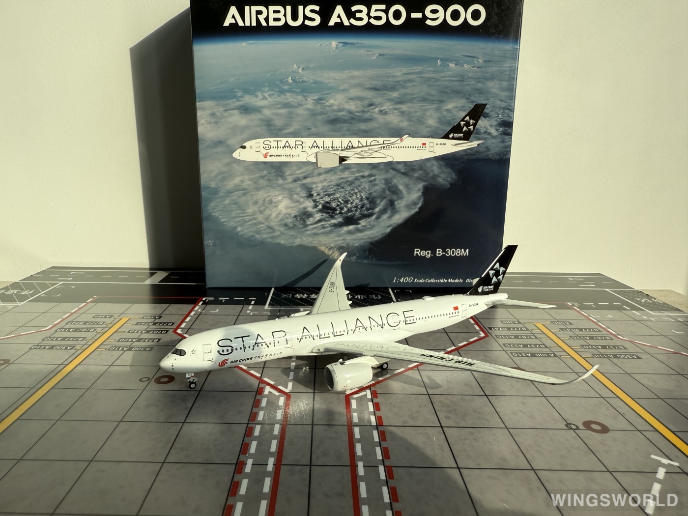 NGmodels 1:400 NG39087 Air China 中国国际航空 Airbus A350-900 B-308M