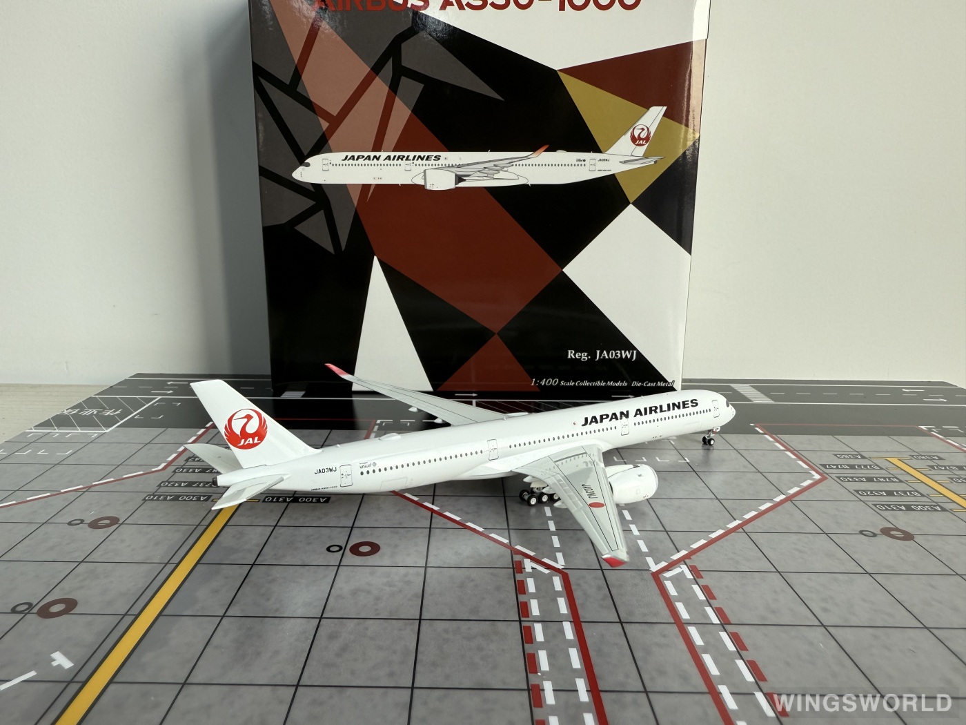 NGmodels 1:400 Airbus A350-1000 Japan Airlines 日本航空NG57015