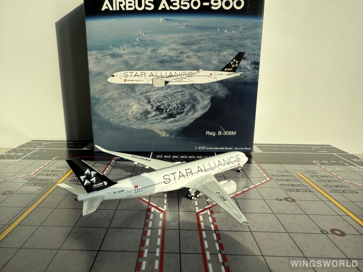 NGmodels 1:400 NG39087 Air China 中国国际航空 Airbus A350-900 B-308M