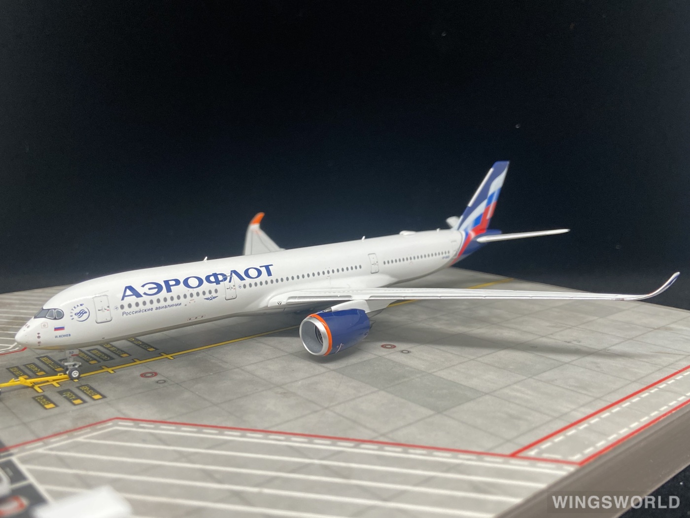 NGmodels 1:400 NG39013 Aeroflot 俄罗斯航空 Airbus A350-900 VP-BXD