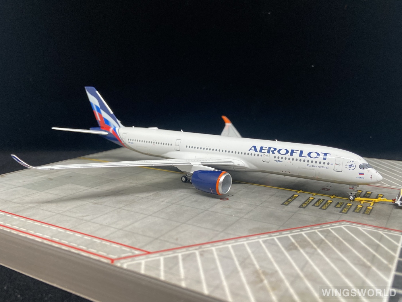 NGmodels 1:400 NG39013 Aeroflot 俄罗斯航空 Airbus A350-900 VP-BXD