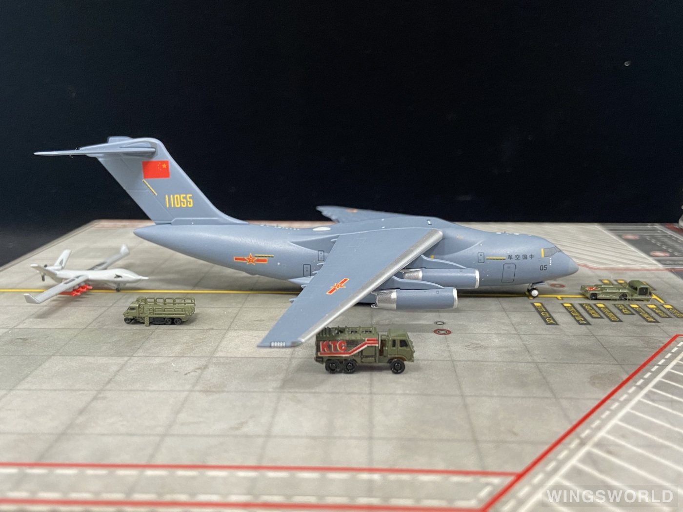 NGmodels 1:400 NG22033-1 PLAAF 中国空军 运-20 11055