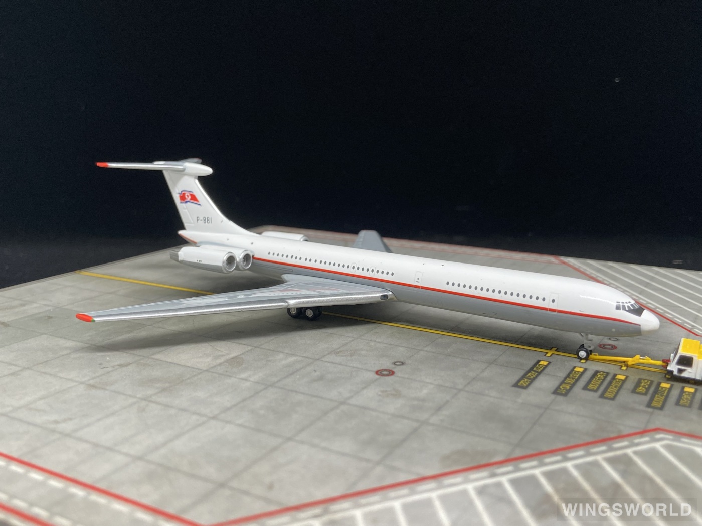 JC Wings 1:400 Ilyushin Il-62 Air Koryo 朝鲜高丽航空XX40216
