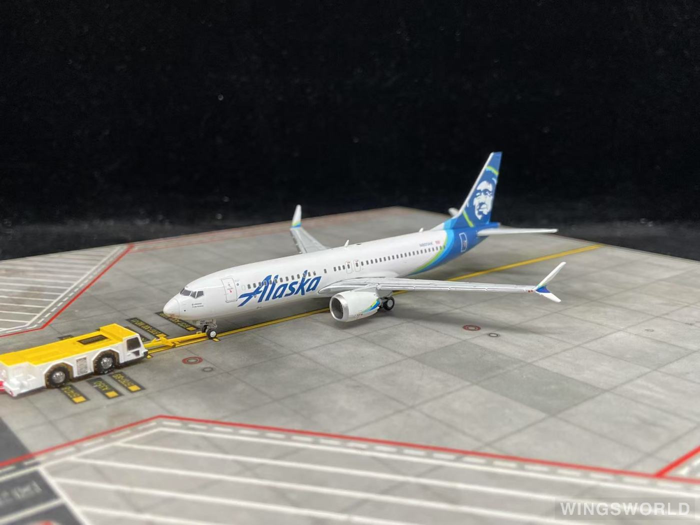 Geminijets 1:400 GJASA2273 Alaska Airlines 阿拉斯加航空 Boeing 737 MAX 8 N801AK