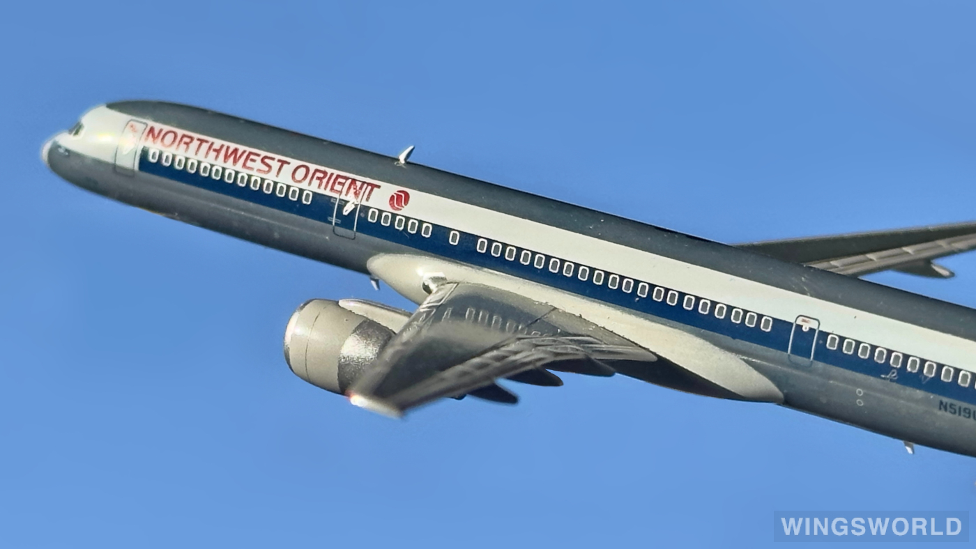 NGmodels 1:400 Boeing 757-200 Northwest Orient 美国西北东方
