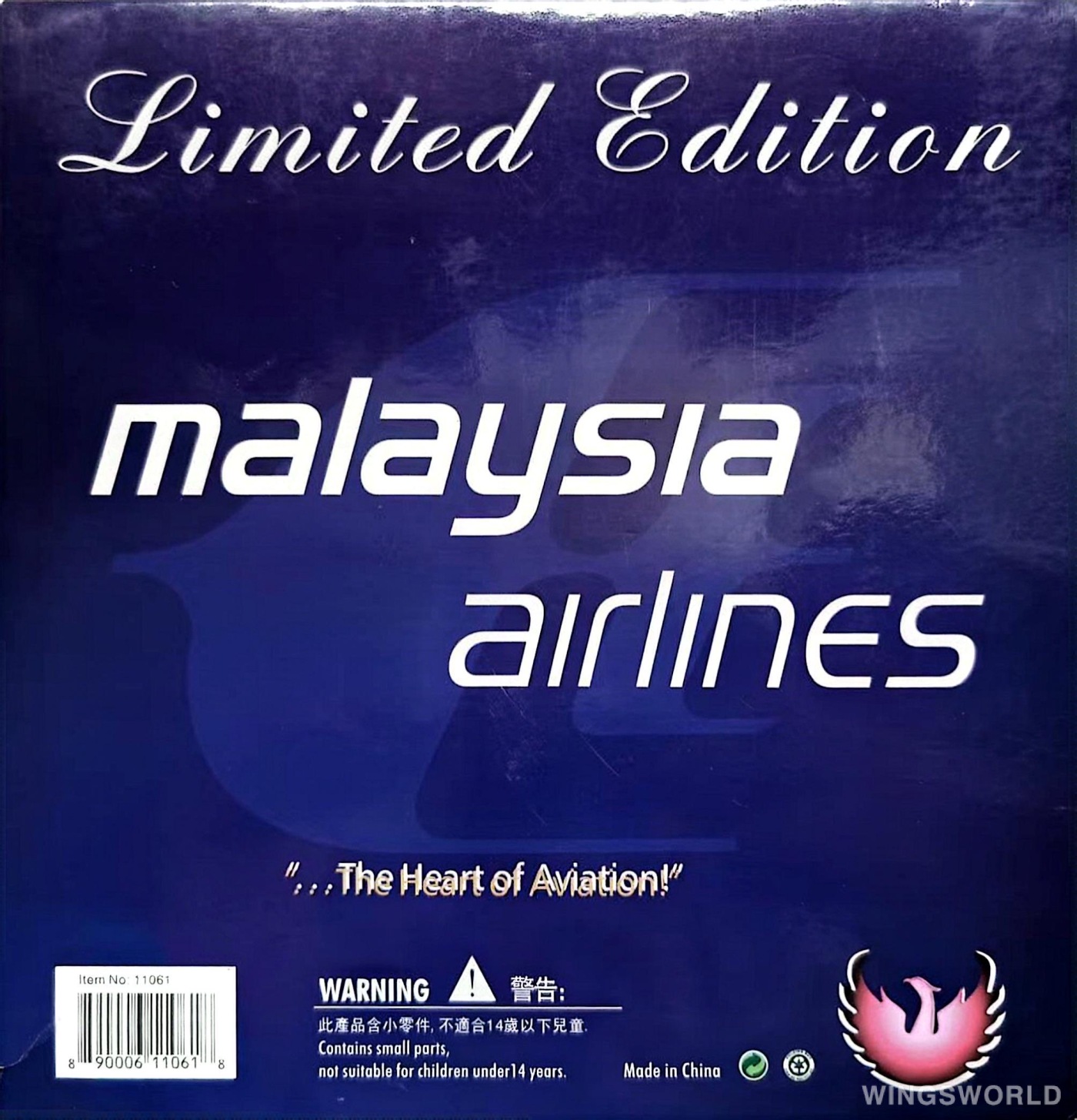Phoenix 1:400 PH11061 Malaysia Airlines 马来西亚航空 Airbus A380-800 9M-MND
