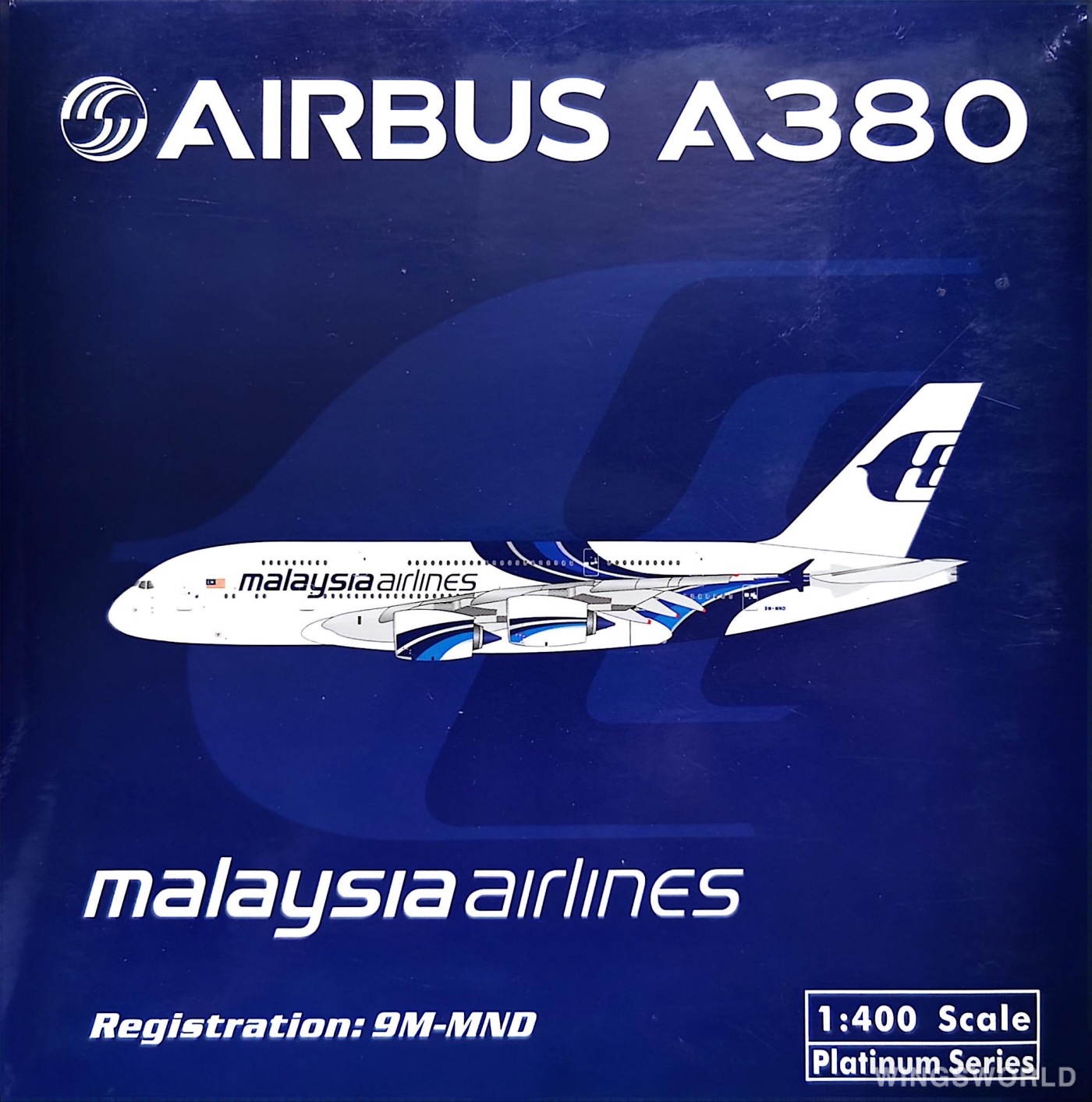 Phoenix 1:400 PH11061 Malaysia Airlines 马来西亚航空 Airbus A380-800 9M-MND