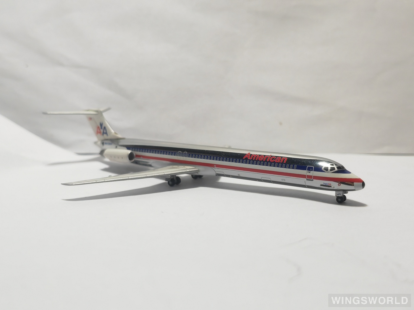 Dragon Models 1:400 55256 American Airlines 美国航空 McDonnell Douglas MD-82 N473AA