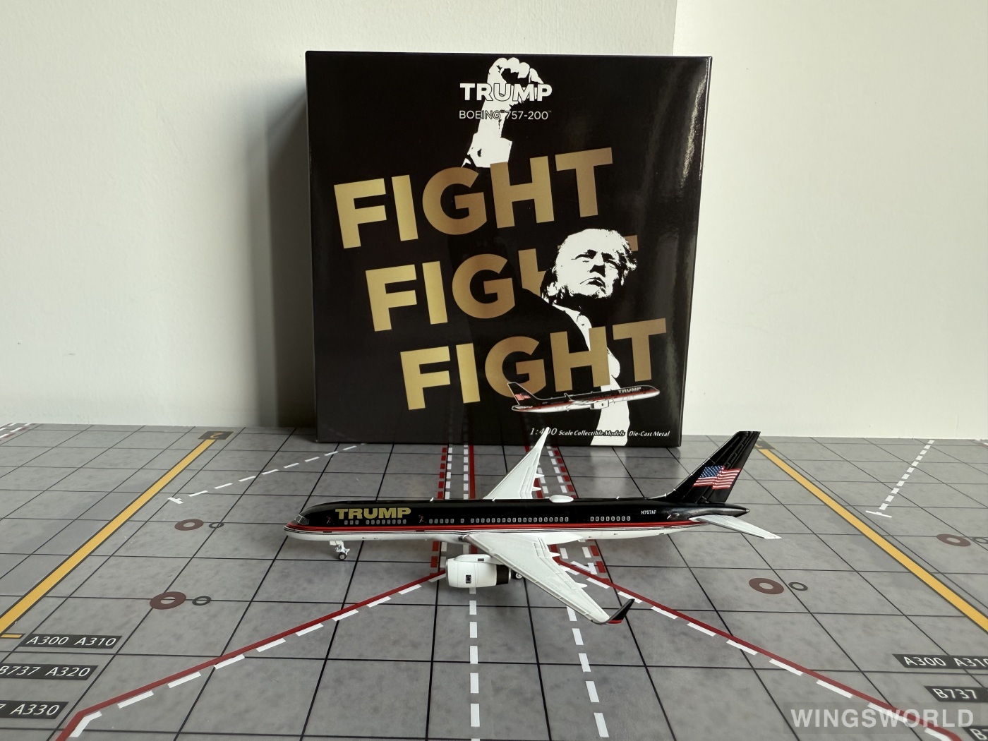 NGmodels 1:400 NG53208 Trump Airlines 特朗普航空 Boeing 757-200 N757AF